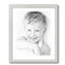ArtToFrames 19x23" Matted Picture Frame with 15x19" Single Mat Photo Opening Framed in 1.25" White and 2" Mat (FWM-4098-19x23)